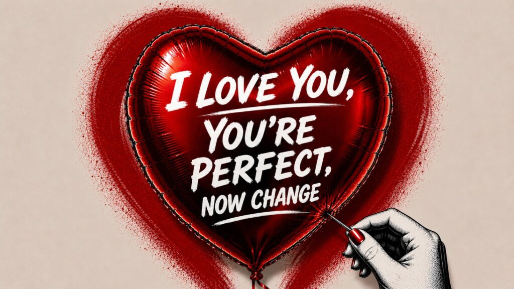 Beeldmerk love perfect change